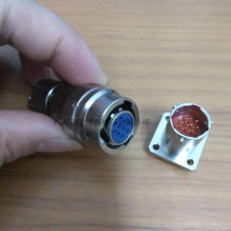 Stainless steel military connector Y52-1010TK Y52-1010ZJ 10-core to replace Beijing carved spindle