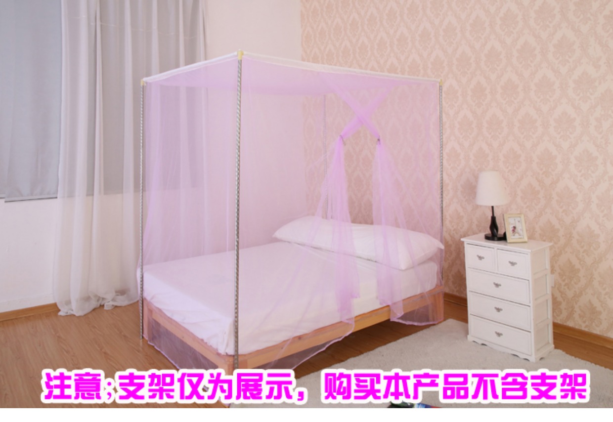 Tăng truyền thống lưới cửa duy nhất đôi bên đã được mã hóa nhà đầu old-fashioned 2m 3m giường lưới truyền thống cổ hủ - Lưới chống muỗi kiểu màn khung đẹp