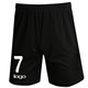 Chinese Super League Black Training Shorts Changchun Yatai Chengdu Chengdu Football Matching Shorts