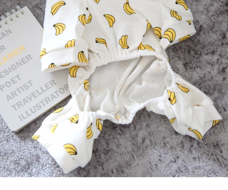 Teddy dog ​​mùa xuân quần áo bốn chân hơn Xiong Bomei quần áo nhỏ cho chó cưng - Quần áo & phụ kiện thú cưng quần áo cho chó con