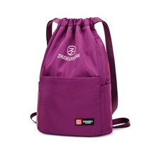 Nylon waterproof womens bag shoulder backpack shoulder harness backpack drawstring bag custom LOGO gift gift