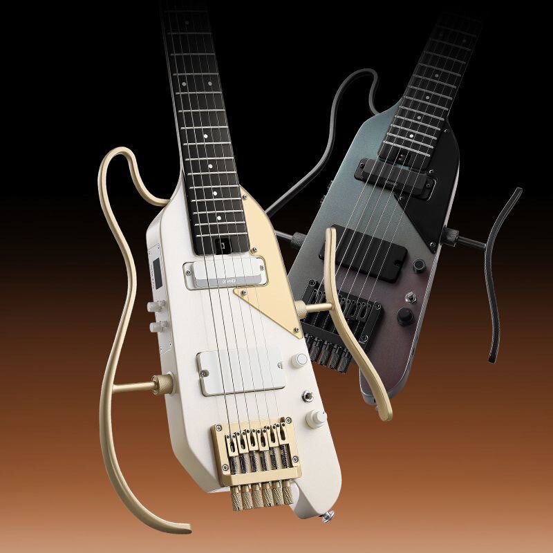 Donner Hush I/X Pro Evo2/Live Smart Silent Guitar Portable Folk Electric Guitar