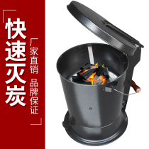 New barbecue restaurant barbecue shop cut out charcoal box hot pot restaurant cut out charcoal fire box smoldering carbon barrel barbecue tools