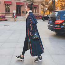Pike Cotton Suit Womens Winter Ins port Wind 2021 New Korean version loose with long and thickened overalls thickened overcoat