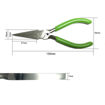 Pliers flat mouth tool handmade pliers flat nose pliers flat mouth no mini pliers flat teeth 5 inch nozzle