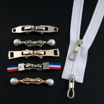 Double-head clothes jacket zipper pull lock nylon resin metal up and down 5 number 8 number 10 zipper accessories