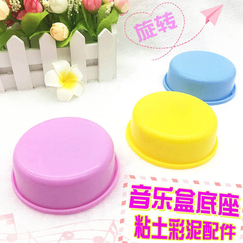 Music Box Base Toy Clockwork Christmas Music Box Dreamy Crystal Clay Handmade Material New Year Octaonic Box-Taobao