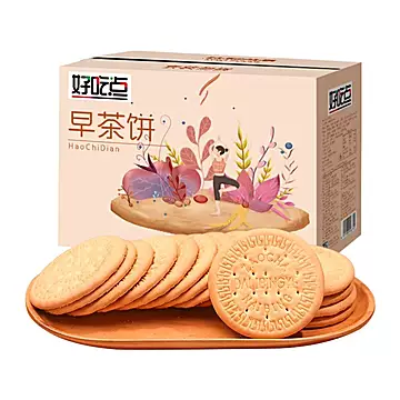 【拍2件】达利园好吃点饼干800g*2箱