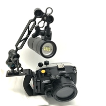 Diving photography equipment camera waterproof shell TG5 TG6 underwater fill light single Grip handheld light arm bracket