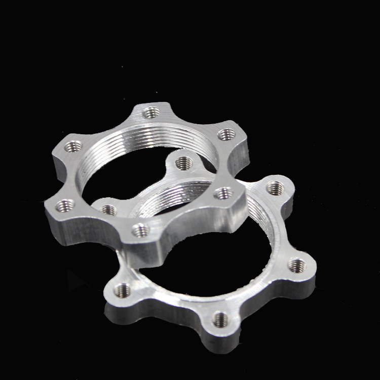 Disc brake disc flange adapter seat modified threaded bicycle accessories mountaineering 6-hole threaded seat 44 48mm