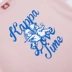 Kappa / Kappa Nữ trang phục thể thao mùa hè Áo phông ngắn tay áo sơ mi in nửa tay K0922TD33D - Áo phông thể thao
