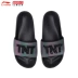 Lining Li Ning truy cập giày nam giày nữ mùa hè thể thao LOGO dép đi trong phòng tắm kéo từ AGAN021 - Dép thể thao Dép thể thao