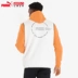 PUMA / Puma counter nam xuân 2020 mới thể thao áo nịt len ​​cardigan dây kéo đứng cổ áo vest 596728 - Áo thể thao