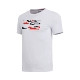 Li Ning Counter Quần áo thể thao nam mùa hè cổ tròn in áo thun thoáng mát mùa hè mát mẻ tay ngắn AHSM357 - Áo phông thể thao