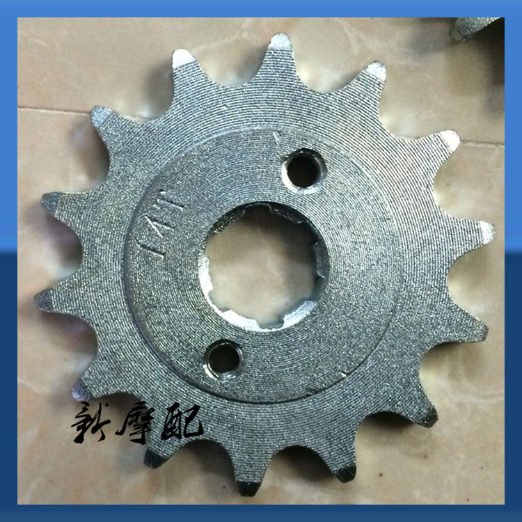 Honda 250 CA250 Jingongzi Pinion Xiaofei 14 răng Hộp số truyền động - Xe máy Gears 	nhông sau xe máy	