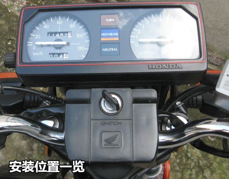 Phụ Kiện xe máy Xe Máy Meter Honda King CBT125 Cụ Lắp Ráp Gia Lăng Honda CBT Cụ Trường Hợp