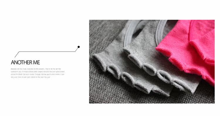 Chaussettes - collants Fitness Toe chaussettes - Ref 759523 Image 26