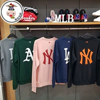 [Da Niu Han] MLB Yankees áo len thể thao nam và nữ trùm đầu phiên bản Hàn Quốc của logo hoang dã đơn giản - Thể thao lông cừu / jumper áo hoodie khủng long