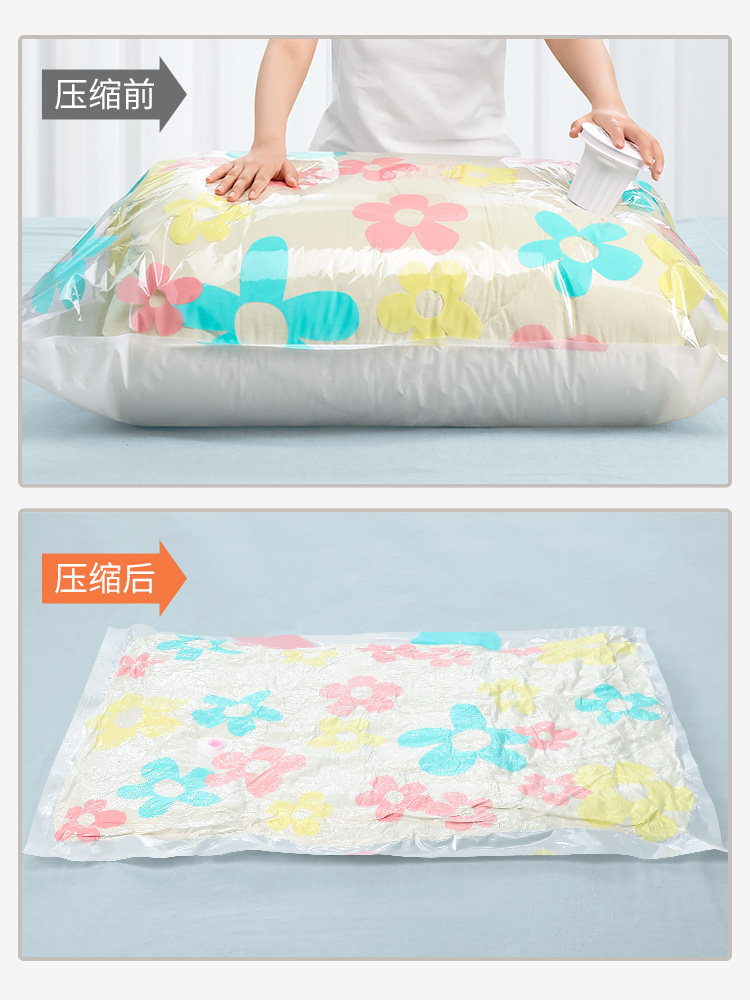 Storage Doctor Vacuum Compression Bag Organizer Bag for Quilts, Clothes, down Jackets, Magic Bag for Storing Clothes