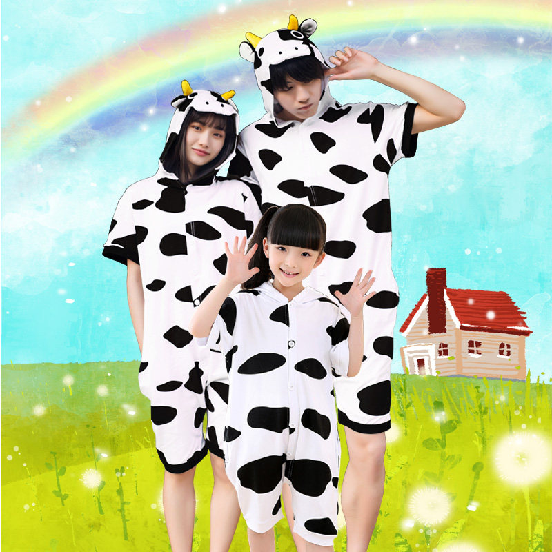 Pyjama mixte en Coton à manche courte - Ref 3005779 Image 3