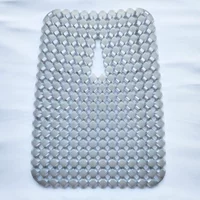 Серая задняя площадка (пустая) прокладка +8 пряжка