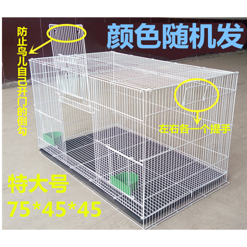 Bird Cage Son Parrot Metal Pigeon Tiger Leather hare rabbit squirrels Squirrel Breeding Cage Genfeng supersize
