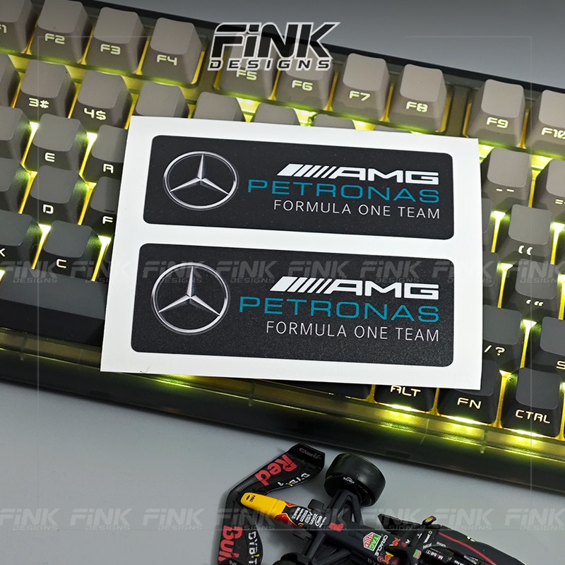 F1 Mercedes-Benz Racing Team Waterproof Car Sticker Computer Sticker