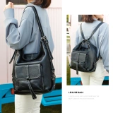 Модный рюкзак, вместительная и большая универсальная сумка через плечо для отдыха для путешествий на одно плечо, из натуральной кожи, 2020