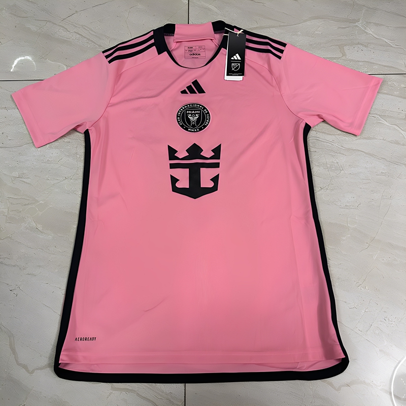 Adidas Adidas 2024 Season Miami Heat International Home Fan Version Messi Jersey Je9741