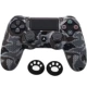 Ps4 tay cầm silicone PS4 xử lý bảo vệ PS4 SLIM ngụy trang nắp trượt tay áo cao su ps4 pro - Người điều khiển trò chơi