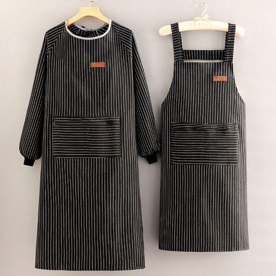 Hogar Moda Cocinar Cubierta de cocina Delantal de manga larga