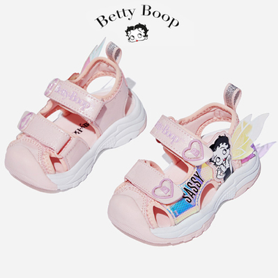 BettyBoop/贝蒂2021夏季新款女童鞋子学步鞋包头小宝宝儿童凉鞋女