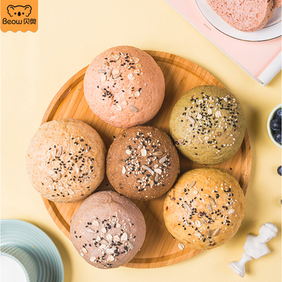 【贝奥】5个无糖低热量全麦减肥欧包