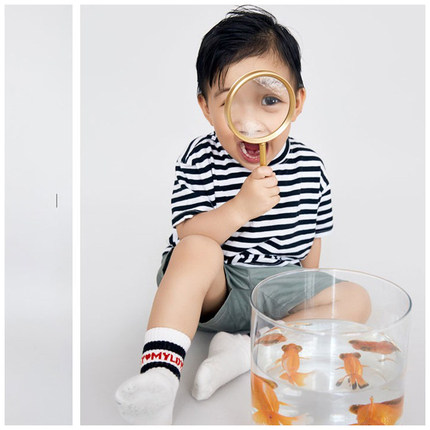 New children's creative photo-prop magnifying glass to blame fun wedding photography for photo-photo gallery supplies