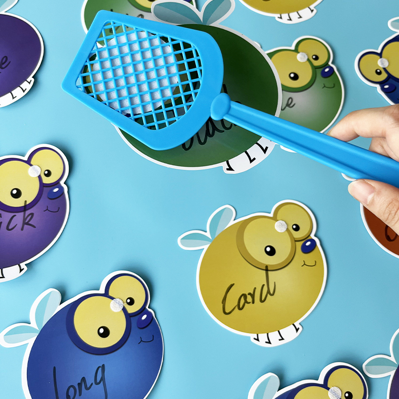 Pat Fly Gaming Blank Erasable card HF Words HF Fly Beats Math supplies English Games English teaching aids