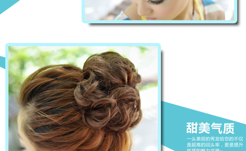 Extension cheveux - Chignon - Ref 236992 Image 16