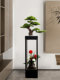 Simulated Welcoming Pine Tree Living Room Floor-Standing Ornament Fake Tree Bonsai Hotel Office Entrance Green Plant Decoration Opening Gift