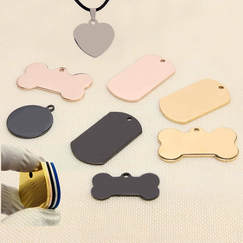 Ожерелье из нержавеющей стали, подарок на день рождения, делается под заказ, с печатью вашего логотипа