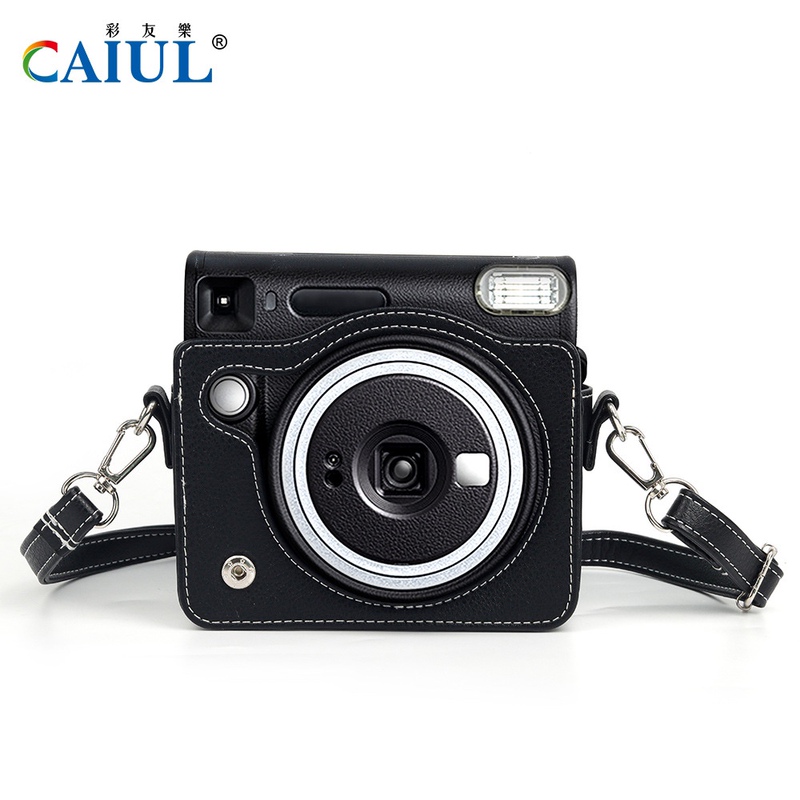 Polaroid Instax Square Sq40 Leather Bag Transparent Protective Case Square Camera Bag