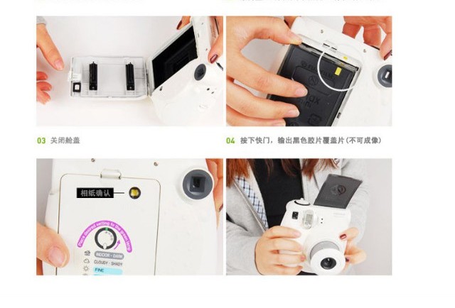 Fuji Polaroid mini7S giấy ảnh / 8/25 / 50/90 / đường hàng không phong bì khá thú vị phim lẻ ren 3-inch - Phụ kiện máy quay phim instax mini 70