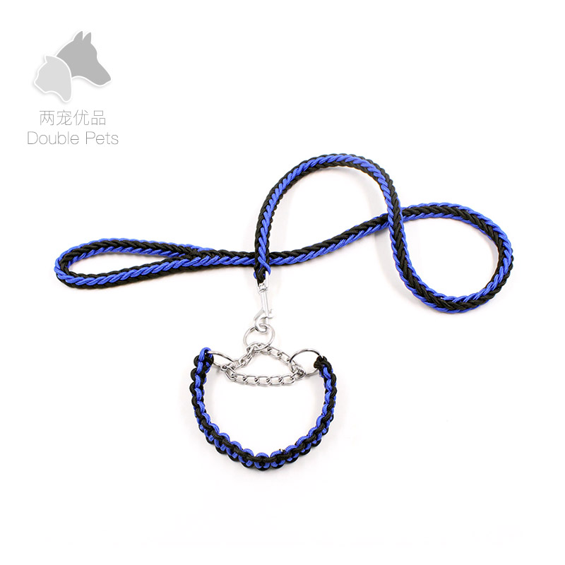 Dog Traction Rope Teddy Walk Dog Rope Dog Necklace Dog Neckline Small Medium Sized Large Dog Gold Wool Walking Dog Rope