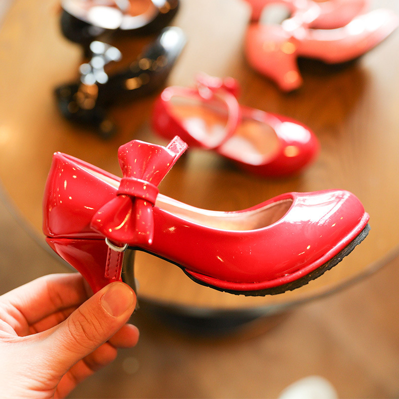 Children's High Heels, Female Princess Stiletto Heels, Girls, Little Girls, Students, Baby Kids, Girls' Leather Shoes Children's High Heels, Female Princess Stiletto Heels, Girls, Little Girls, Students, Baby Kids, Girls' Leather Shoes