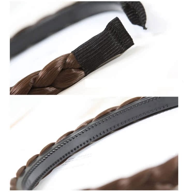 Hair Cave Headwear Phiên bản Hàn Quốc của twist nhỏ tươi 辫 headband headband tóc giả tóc giả bằng tóc với kẹp tóc nữ trang sức nhỏ - Phụ kiện tóc kẹp tóc con bướm