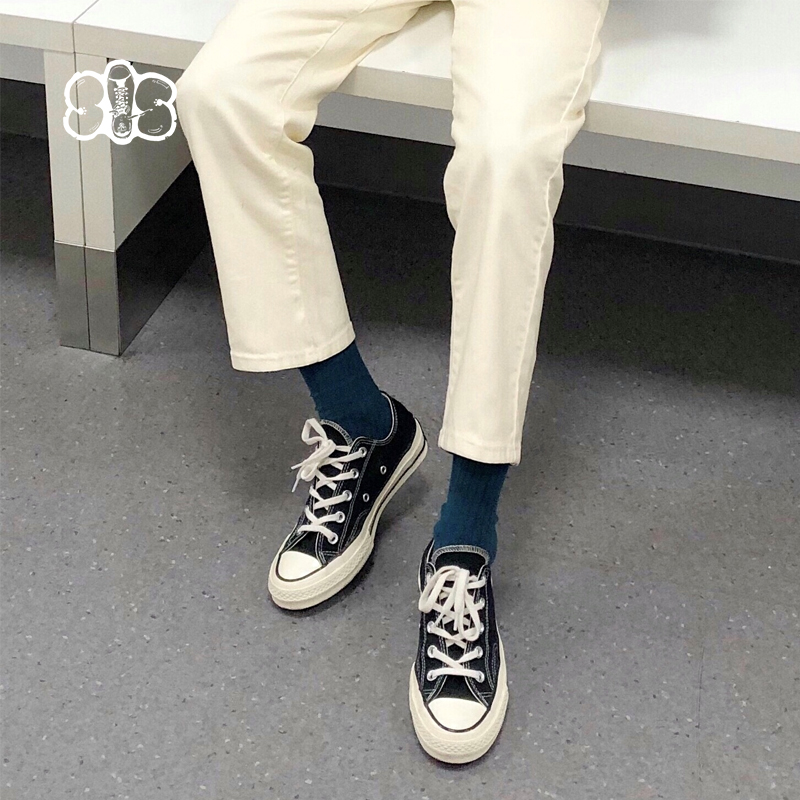 [s o s] Giày thể thao Converse Converse 1970s vải cao và thấp 144757C142334C giày converse nữ cổ thấp