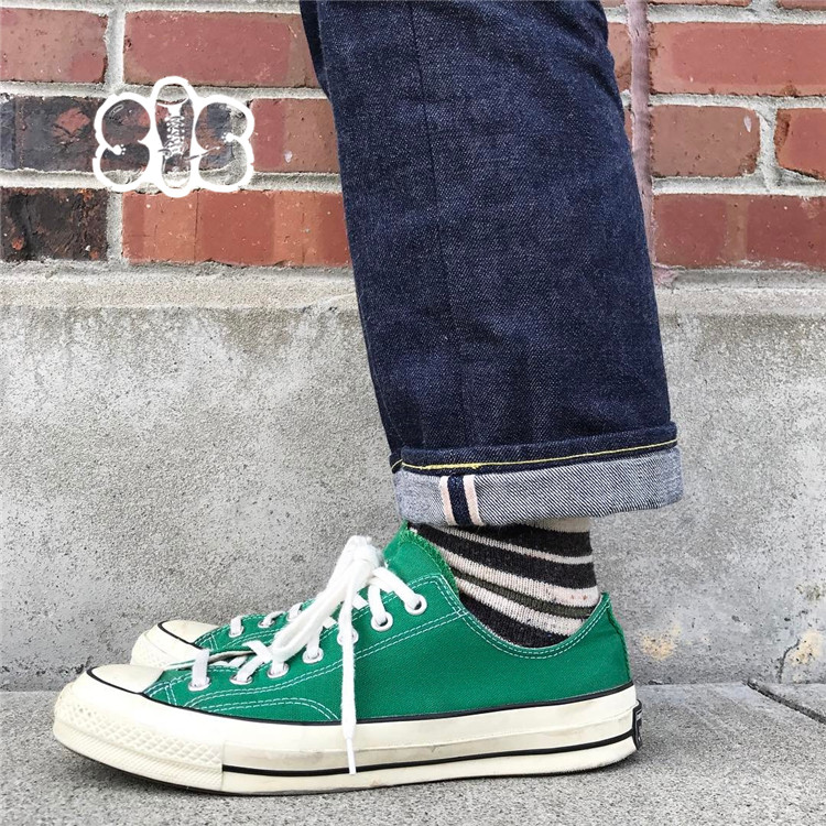 [s o s] Giày vải nam cao cổ màu xanh lá cây Converse Converse 1970s 144756C 162057C giày sneaker nam đẹp