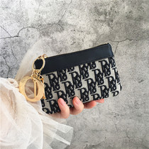 Net Red Dress Card Wallet Woman Style Short 100 lap Fashion lipstick Red Bag Retro Driver Documents Card Clip Zip Zero Wallet