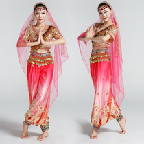 Indian dress female Xinjiang Indian dance to serve female adult new performance clothing India Shari Costume Woman