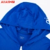 Áo khoác trẻ em Ai Aiwu 2020 Spring / Summer New Boys Big Kids Blue Casual Knit Hoodie Jacket KJSC01 - Áo khoác