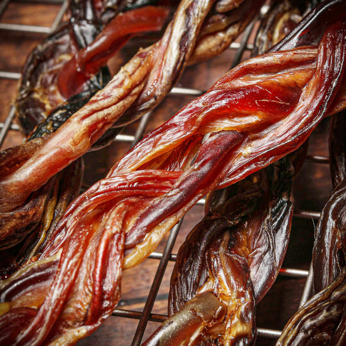 狗狗零食磨牙棒：风干猪鞭麻花辫，泰迪金毛爱不释口的天然美味！-狗磨牙棒-淘宝好物网