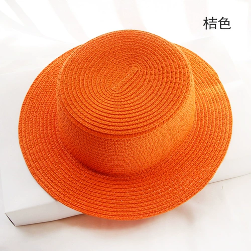 Летняя соломенная универсальная пляжная солнцезащитная шляпа, в корейском стиле, семейный стиль